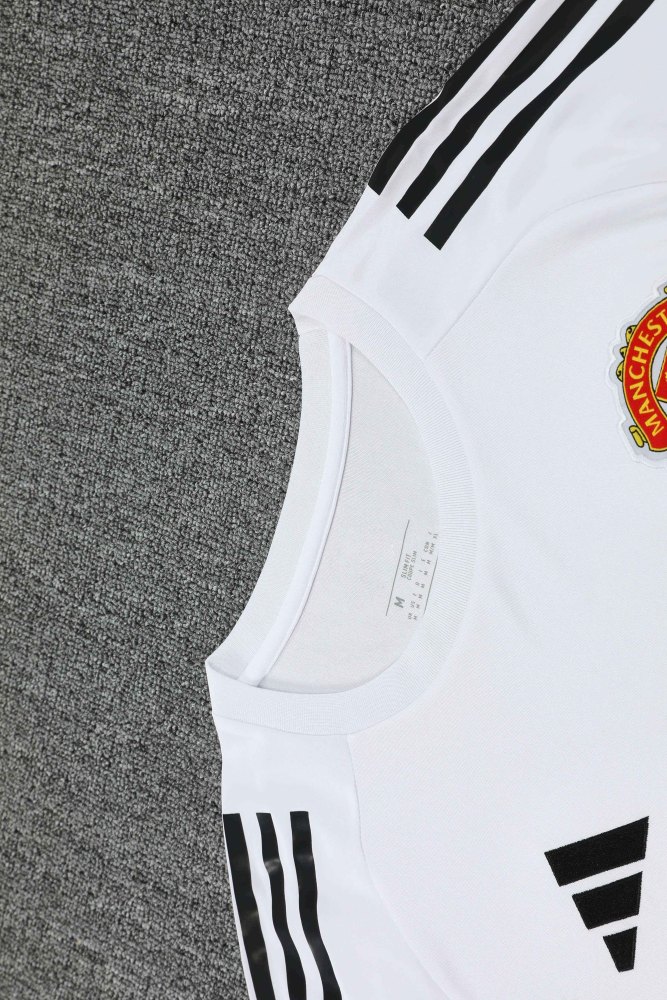 2526 season Manchester United F.C. Training clothes suit Short sleeve Fan version