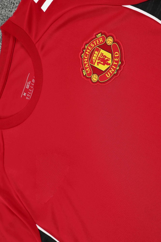 2526 season Manchester United F.C. Training clothes suit Short sleeve Fan version