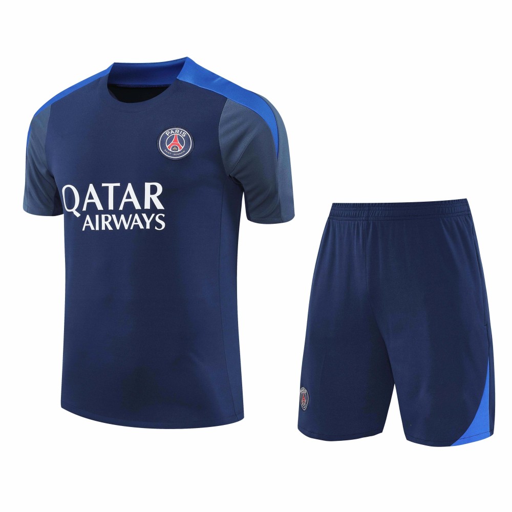 2526 season Real Madrid CF Training clothes suit Short sleeve Fan version