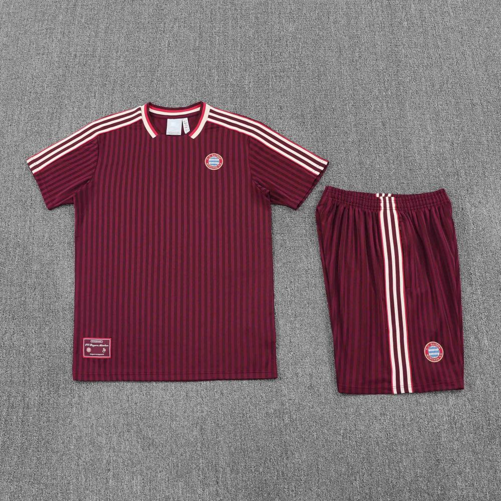 2526 season Fußball-Club Bayern München Training clothes suit Short sleeve Fan version