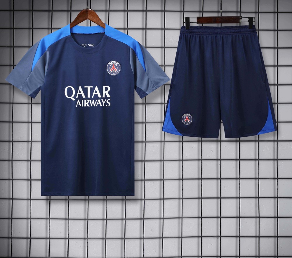 2526 season Real Madrid CF Training clothes suit Short sleeve Fan version
