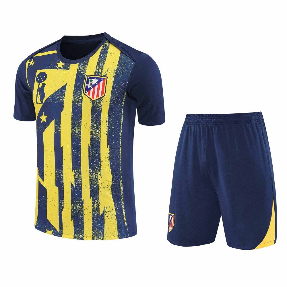 2526 season Club Atlético de Madrid Training clothes suit Short sleeve Fan version