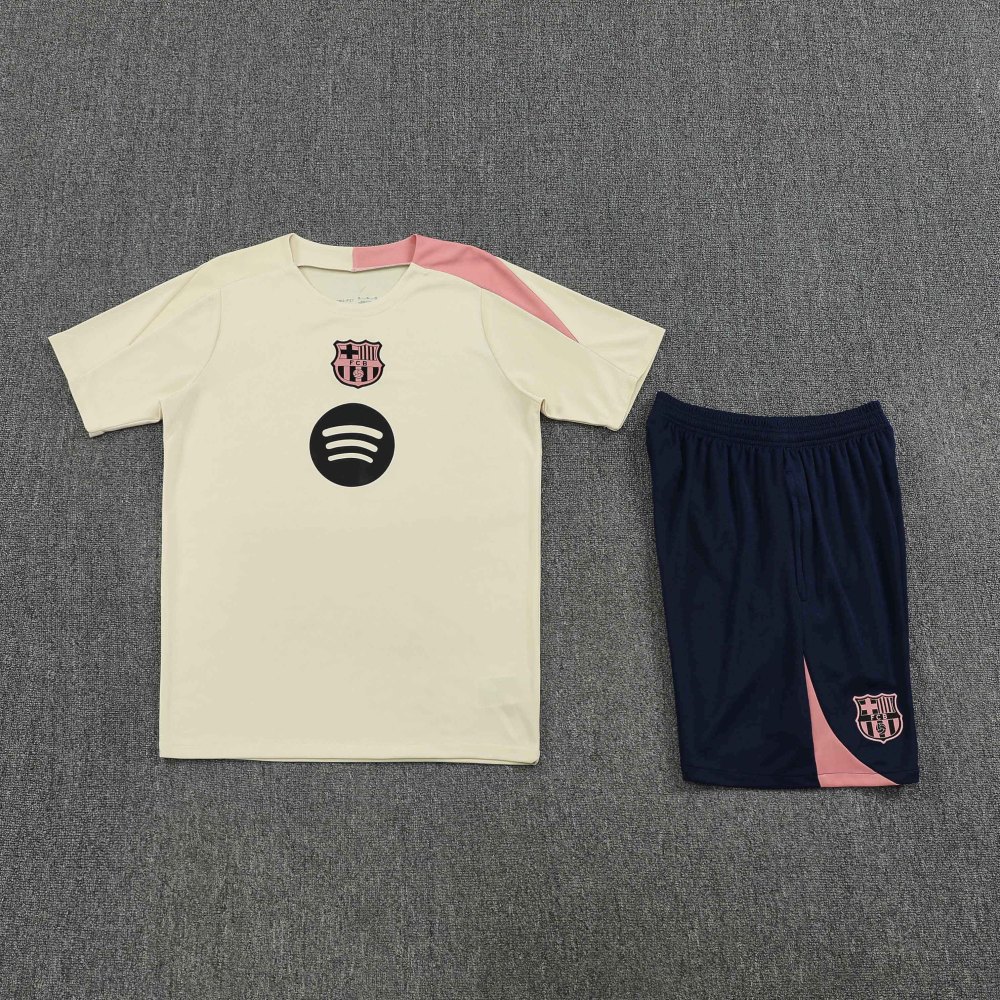 2526 season FC Barcelona / Barça Training clothes suit Short sleeve Fan version