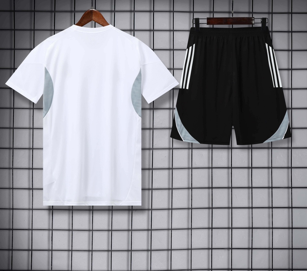 2526 season Real Madrid CF Training clothes suit Short sleeve Fan version