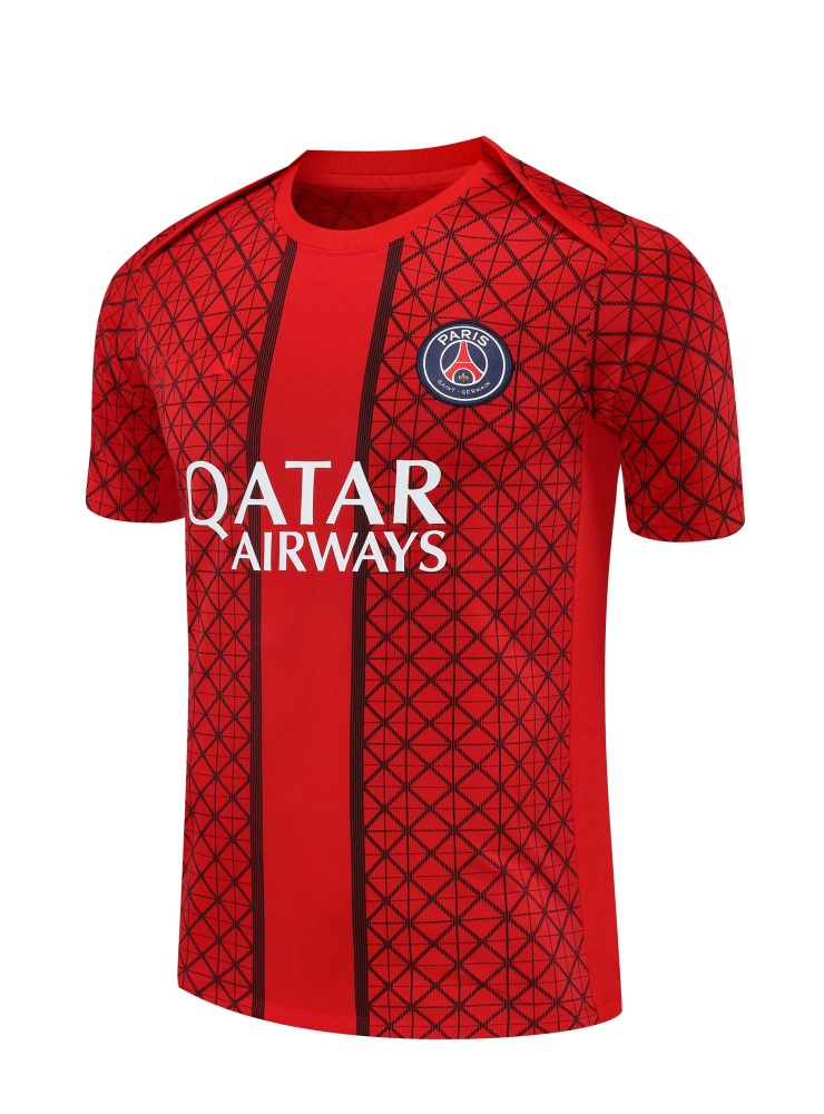 2526 season Paris Saint-Germain F.C. Training clothes suit Short sleeve Fan version