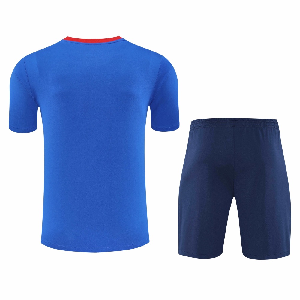 2526 season Paris Saint-Germain F.C. Training clothes suit Short sleeve Fan version