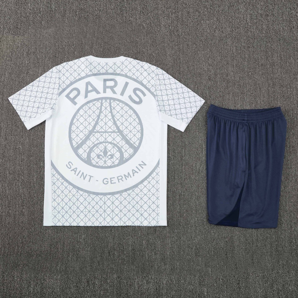 2526 season Paris Saint-Germain F.C. Training clothes suit Short sleeve Fan version