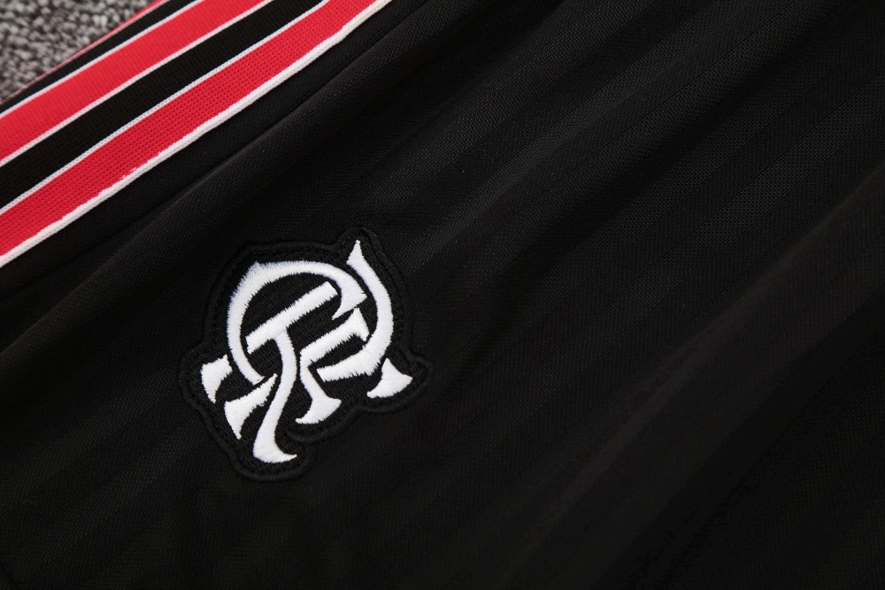 2526 season CR Flamengo Training clothes suit Short sleeve Fan version