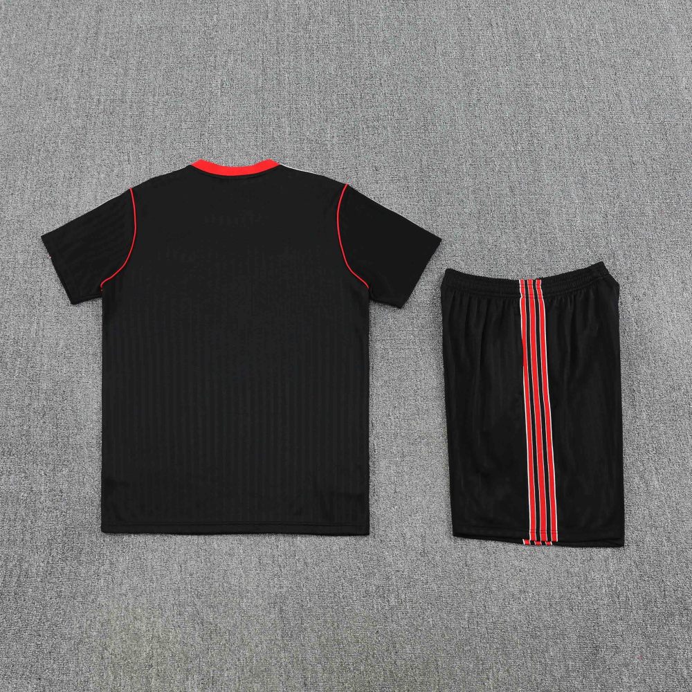 2526 season Manchester United F.C. Training clothes suit Short sleeve Fan version