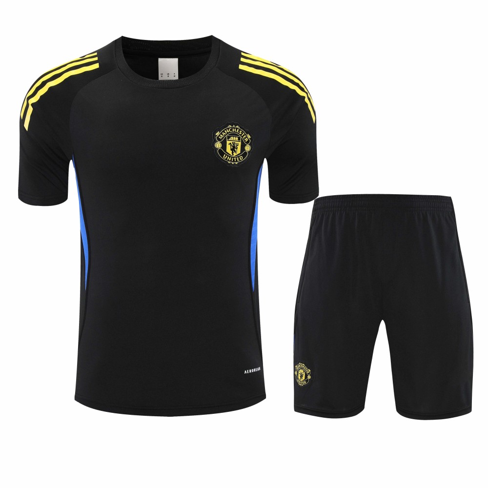 2526 season Manchester United F.C. Training clothes suit Short sleeve Fan version