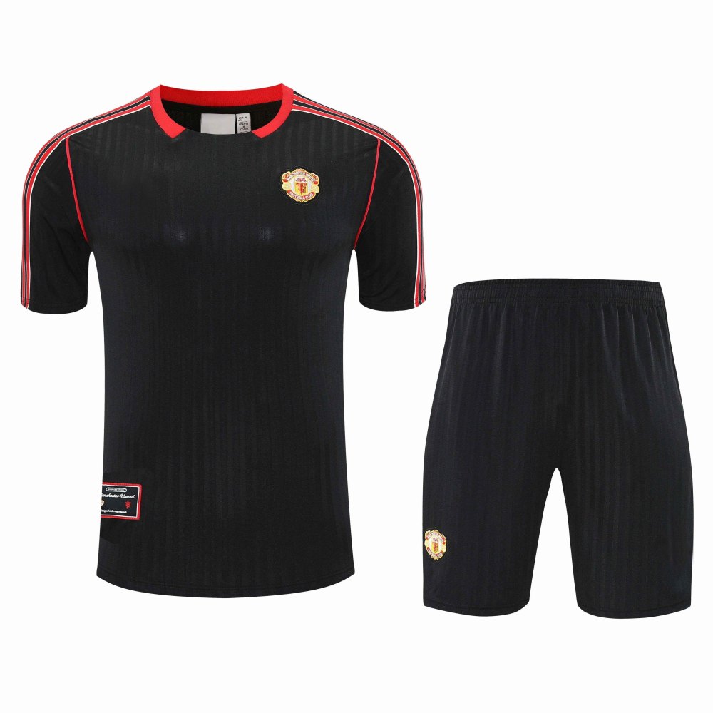 2526 season Manchester United F.C. Training clothes suit Short sleeve Fan version