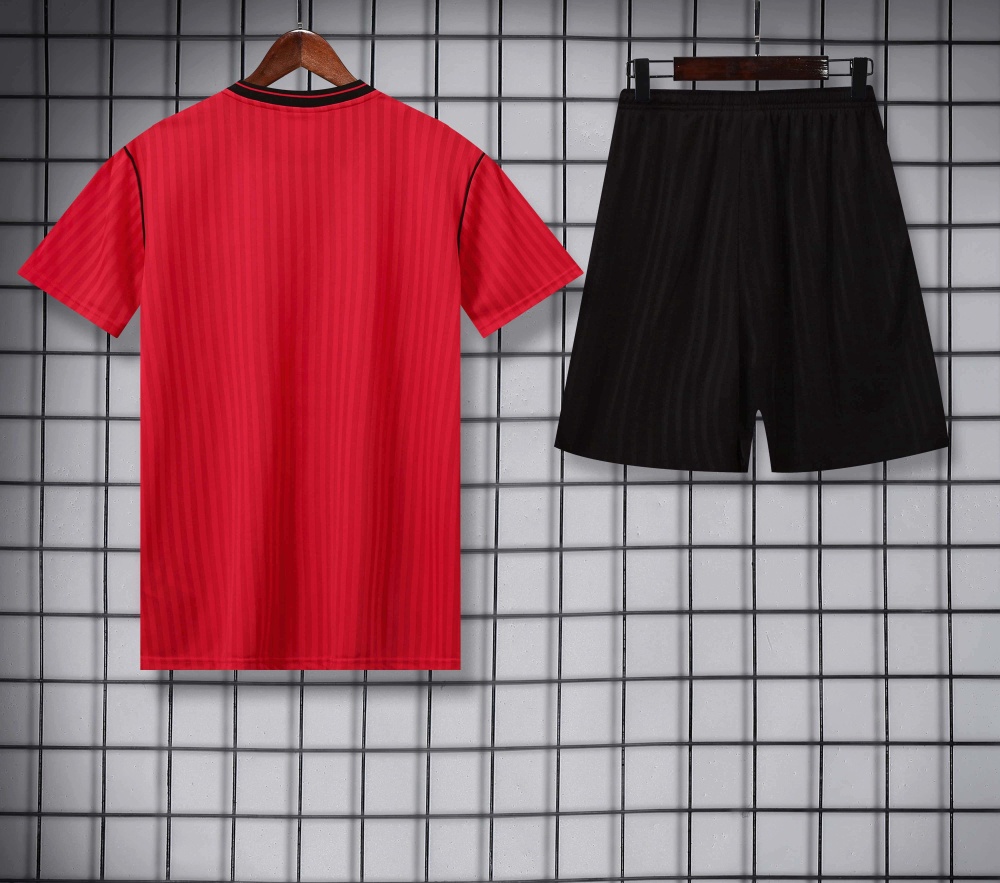 2526 season CR Flamengo Training clothes suit Short sleeve Fan version