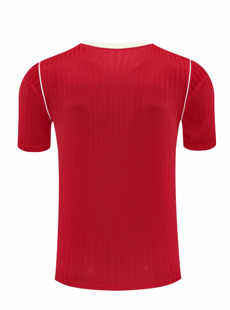 2526 season Manchester United F.C. Training clothes suit Short sleeve Fan version
