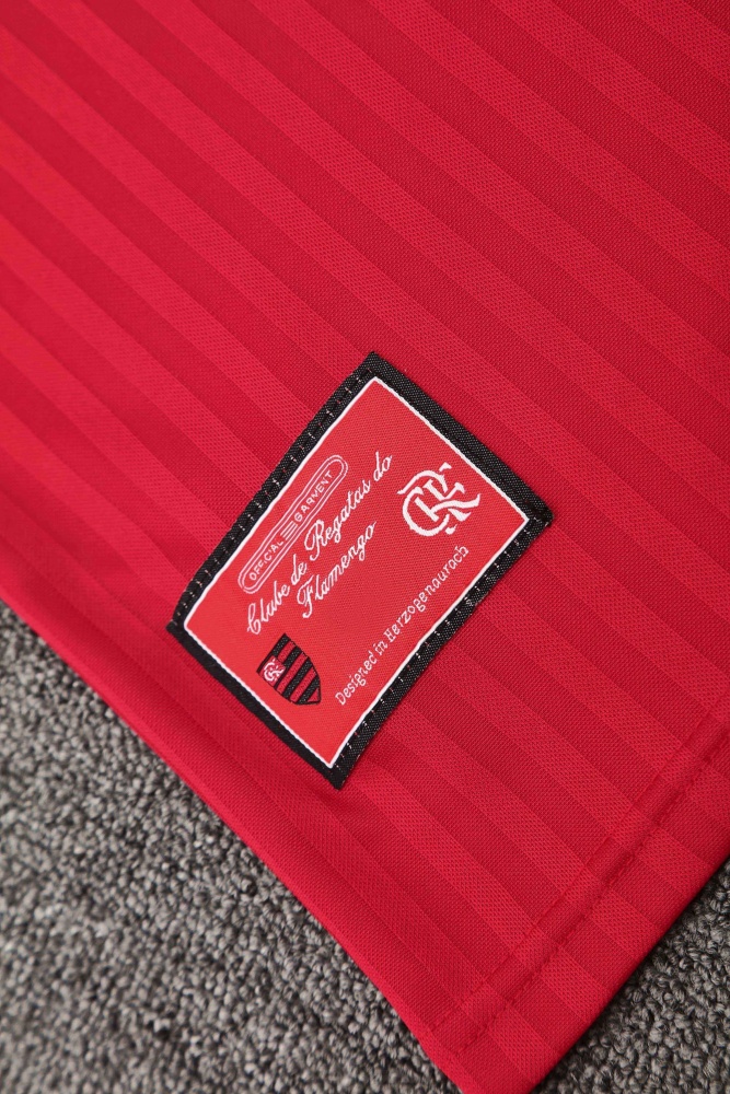 2526 season CR Flamengo Training clothes suit Short sleeve Fan version