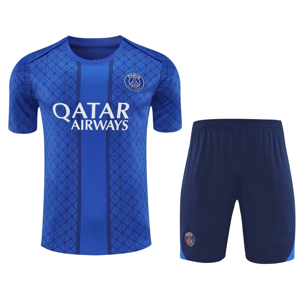 2526 season Paris Saint-Germain F.C. Training clothes suit Short sleeve Fan version