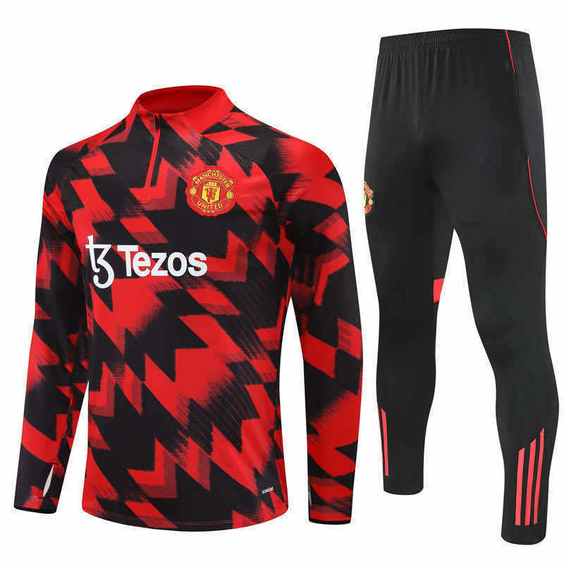 2526 season Manchester United F.C.  Half zip training suit set