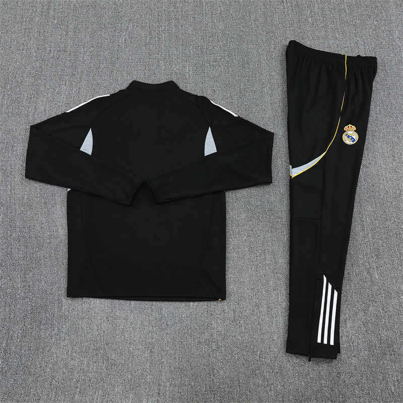 2526 season Real Madrid CF Half zip training suit set