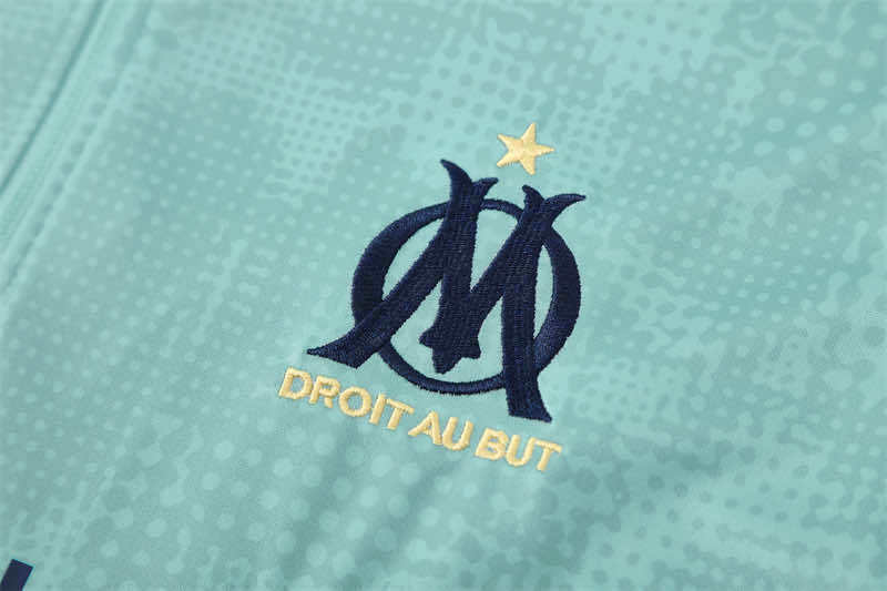 2526 season Olympique de Marseille Half zip training suit set