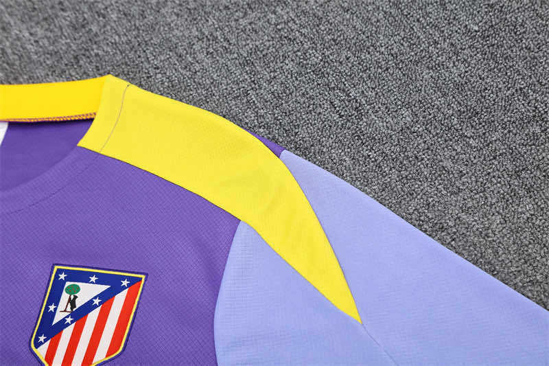 2526 season Club Atlético de Madrid Training clothes suit Short sleeve Fan version