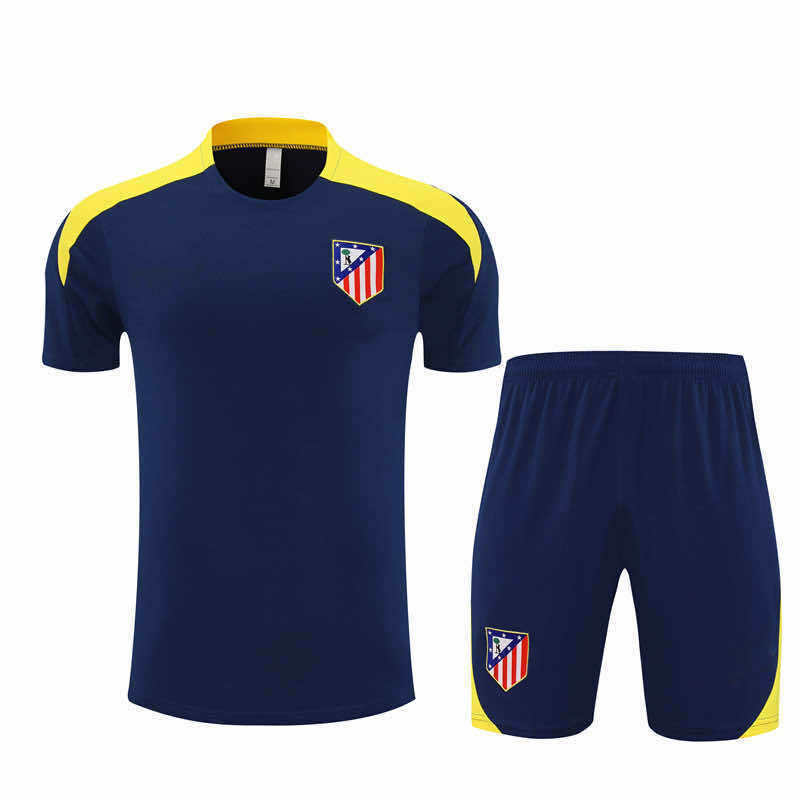 2526 season Club Atlético de Madrid Training clothes suit Short sleeve Fan version