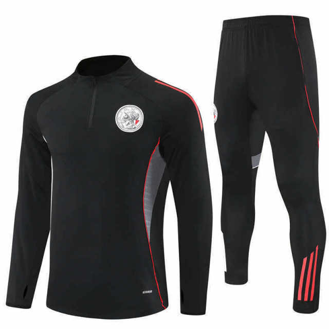2526 season AFC Ajax Half zip training suit set