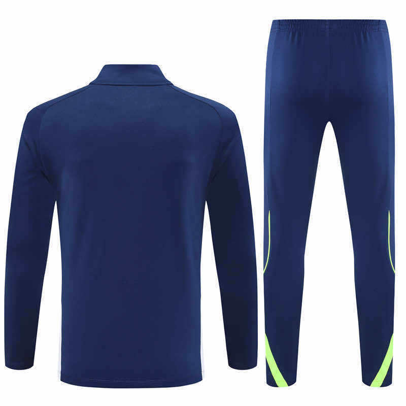 2526 season Real Madrid CF Half zip training suit set