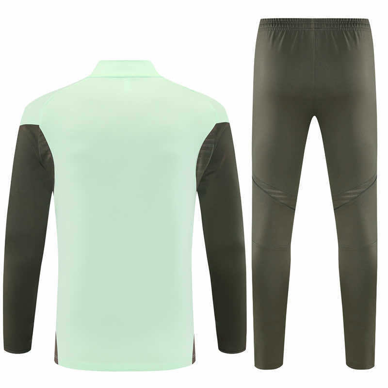 2526 season Real Madrid CF Half zip training suit set
