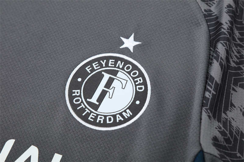 2526 season Feyenoord Training clothes suit Short sleeve Fan version