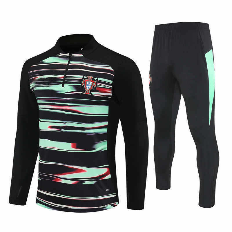 2526 season Portugal Half zip training suit set