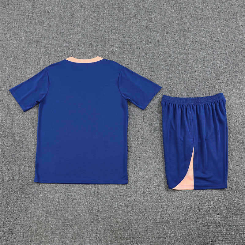 2526 season France Training clothes suit Short sleeve Fan version