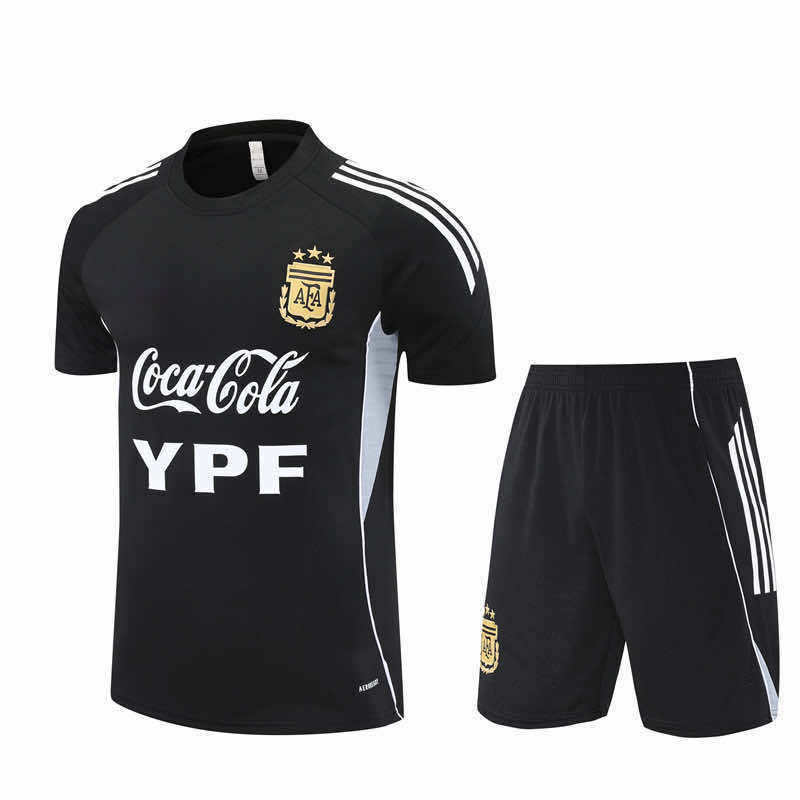 2526 season Argentina Training clothes suit Short sleeve Fan version