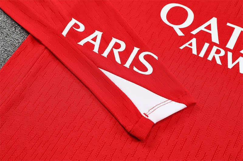 2526 season Paris Saint-Germain F.C. Half zip training suit set