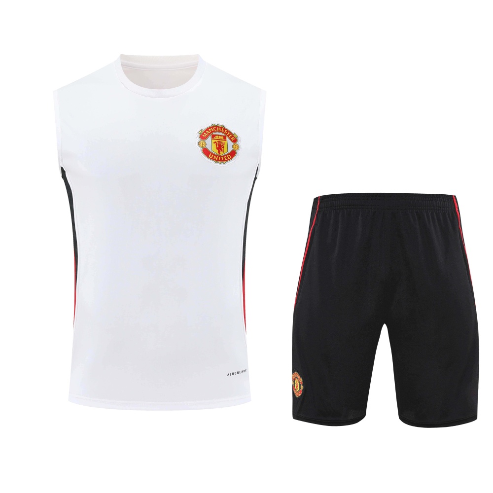 2526 season Manchester United F.C. Training clothes suit vest Fan version