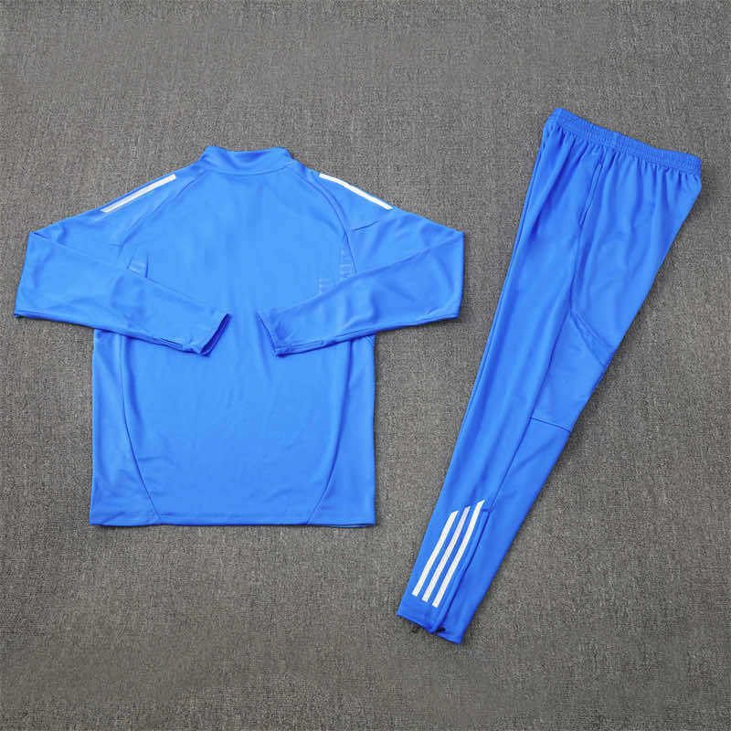 2526 season Real Madrid CF Half zip training suit set