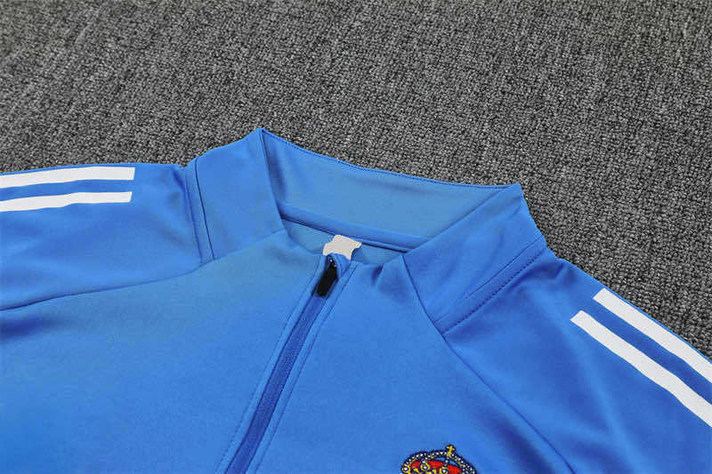 2526 season Real Madrid CF Half zip training suit set