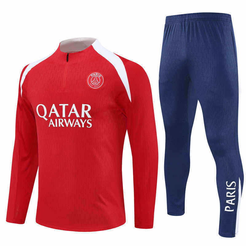 2526 season Paris Saint-Germain F.C. Half zip training suit set