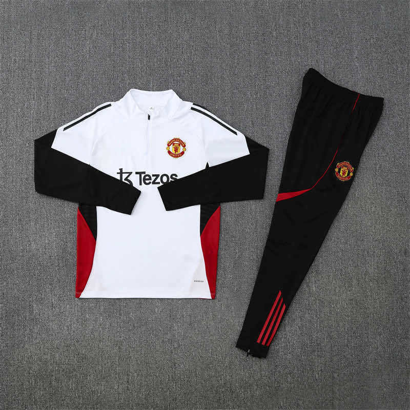 2526 season Manchester United F.C.  Half zip training suit set