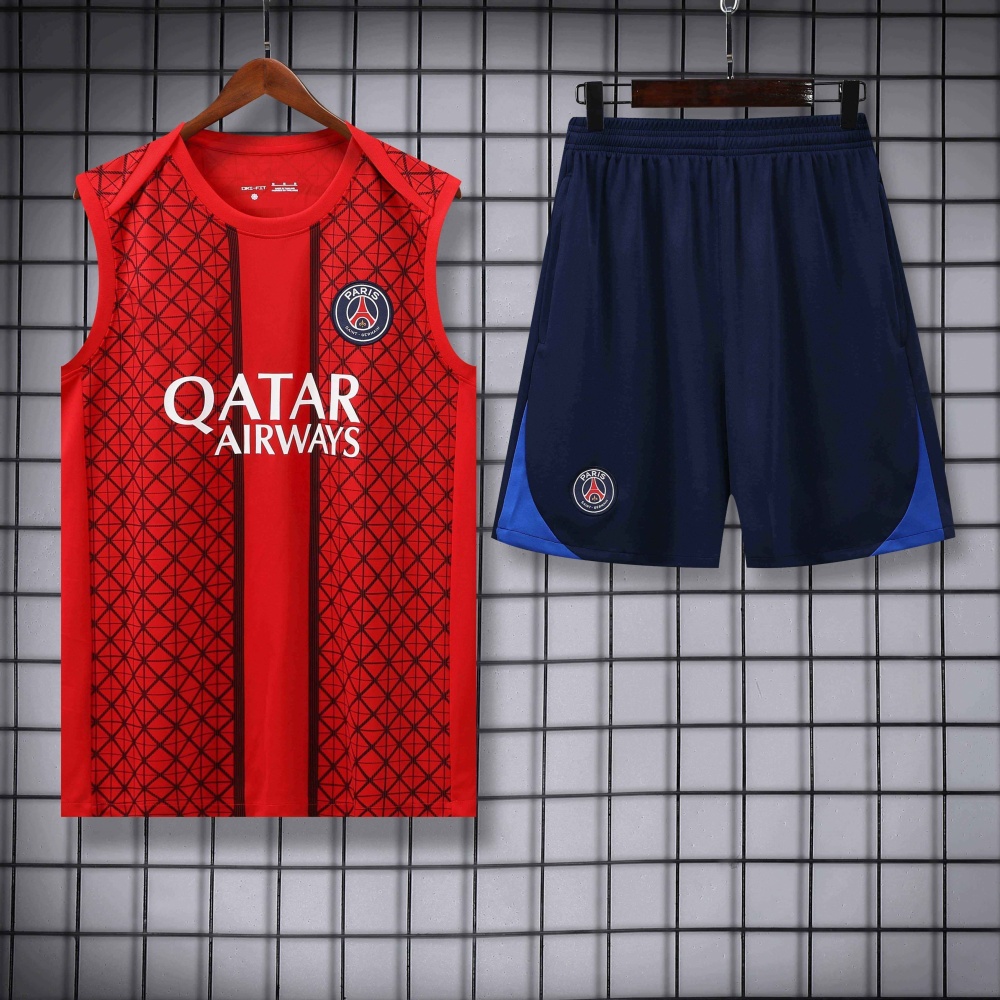 2526 season Paris Saint-Germain F.C. Training clothes suit vest Fan version