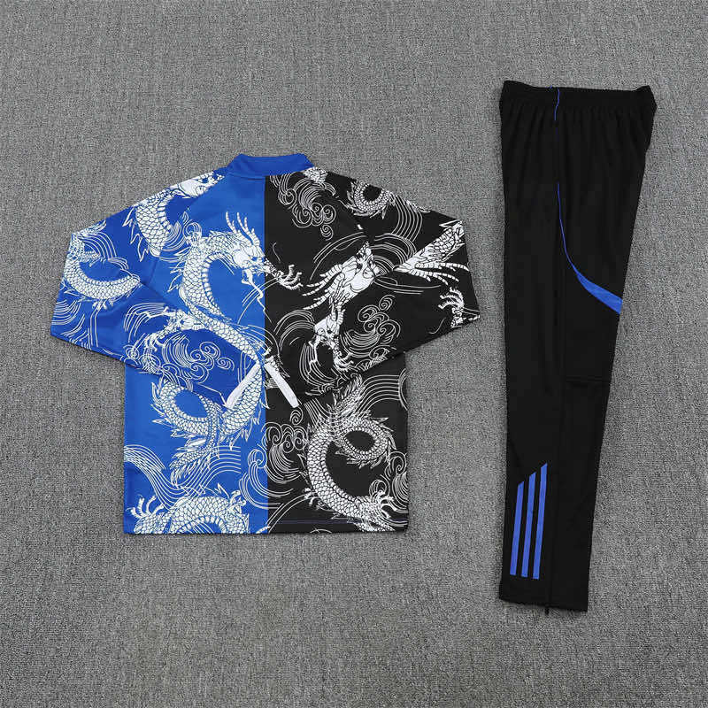 2526 season Real Madrid CF Half zip training suit set