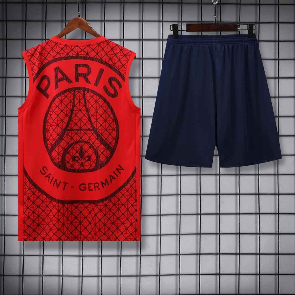 2526 season Paris Saint-Germain F.C. Training clothes suit vest Fan version