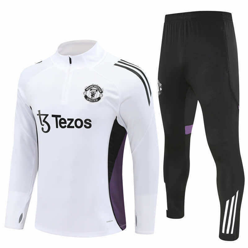 2526 season Manchester United F.C.  Half zip training suit set
