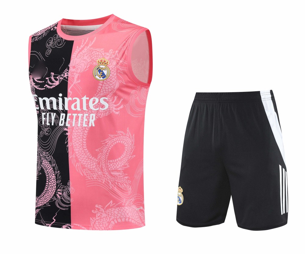 2526 season Real Madrid CF Training clothes suit vest Fan version