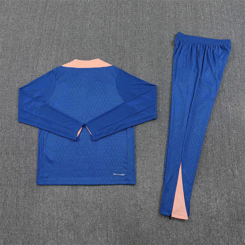 2526 season France Half zip training suit set