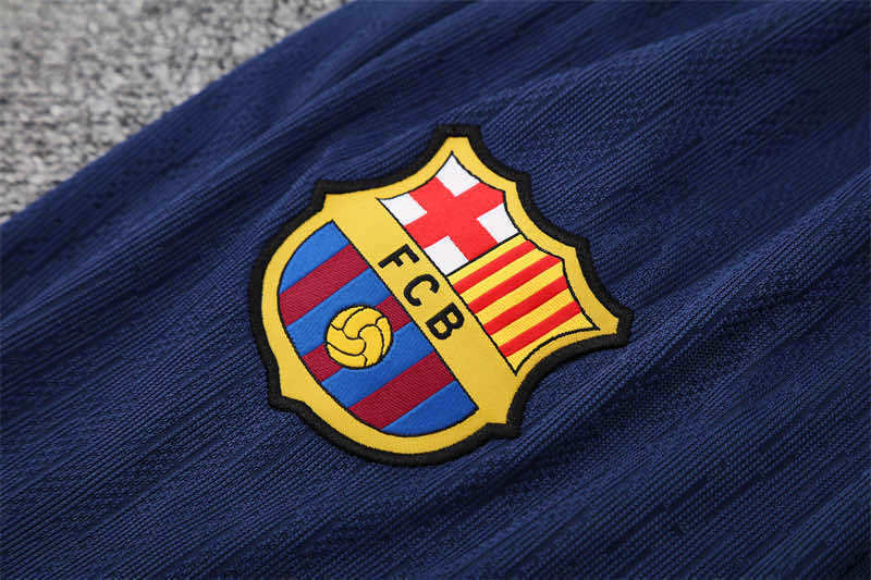 2526 season FC Barcelona / Barça Half zip training suit set