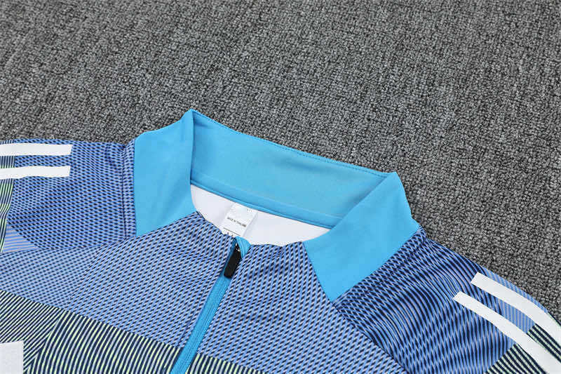 2526 season Real Madrid CF Half zip training suit set