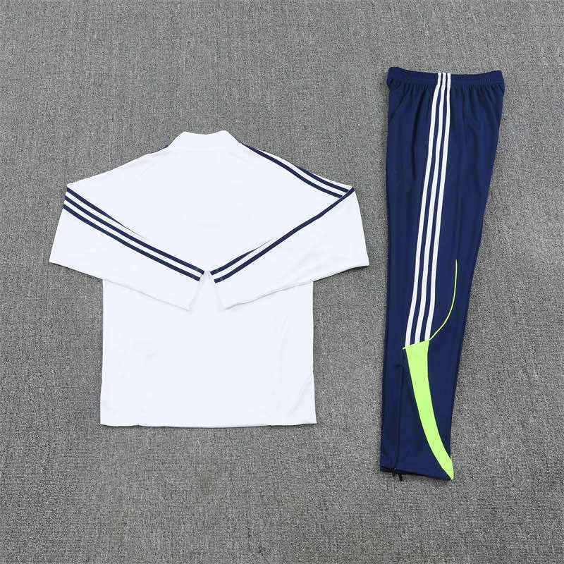 2526 season Real Madrid CF Half zip training suit set