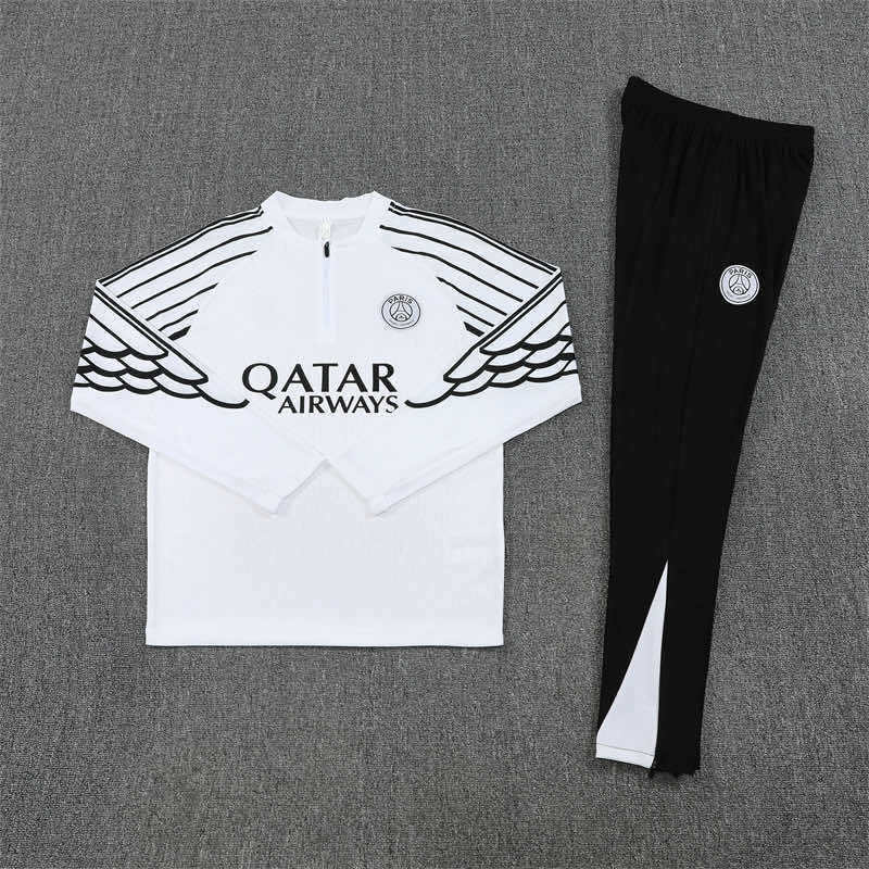 2526 season Paris Saint-Germain F.C. Half zip training suit set