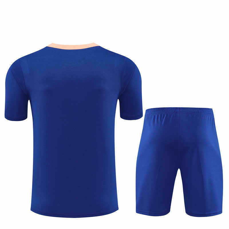 2526 season France Training clothes suit Short sleeve Fan version