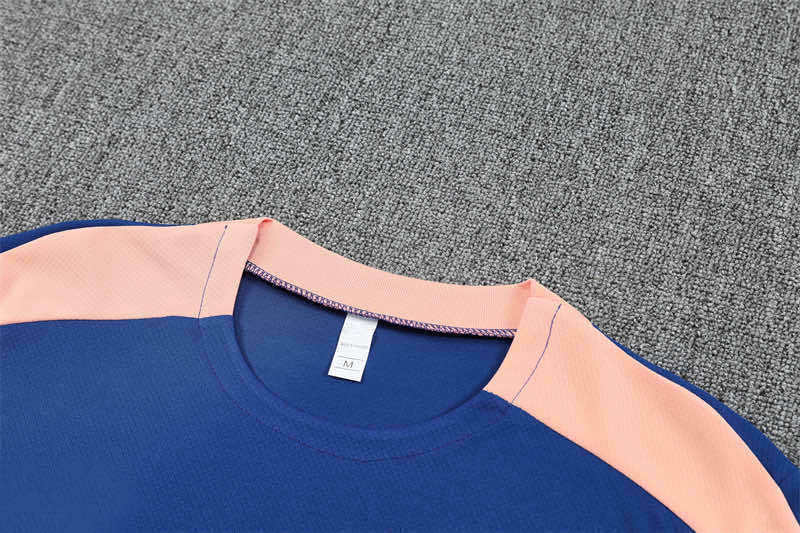 2526 season France Training clothes suit Short sleeve Fan version