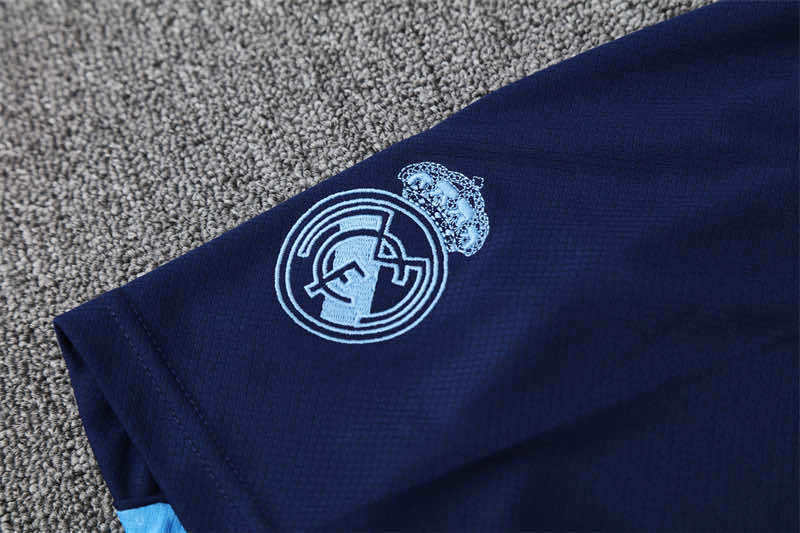 2526 season Real Madrid CF Training clothes suit Short sleeve Fan version